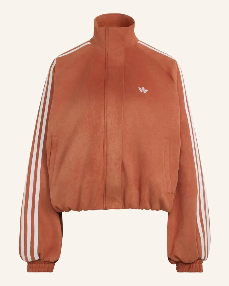 adidas Adilenium Season 6 Track Top, Kunstwildleder rot Rot