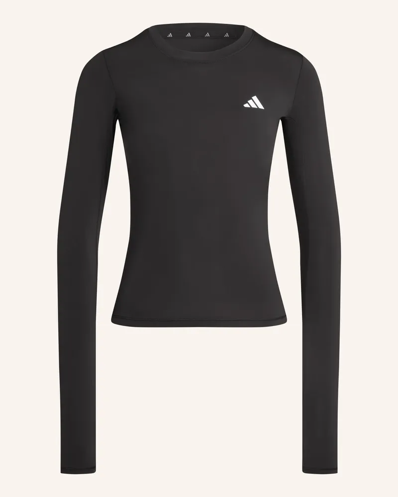 adidas Longsleeve Power Essentials schwarz Schwarz