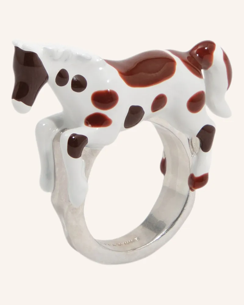 BIMBA Y LOLA Ring weiss Weiss