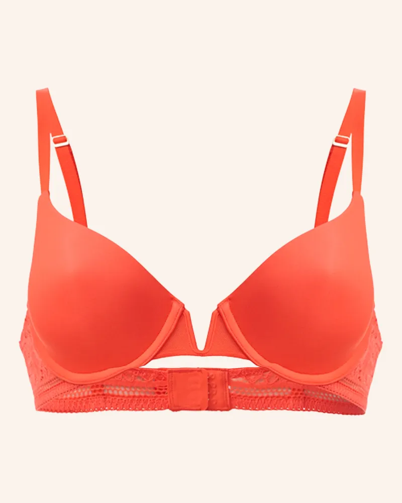 Wolford Schalen-Bh Lightly Lined Demi rot Orange
