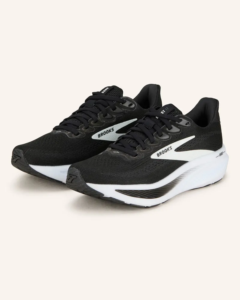 Brooks Laufschuhe GHOST 17 Schwarz
