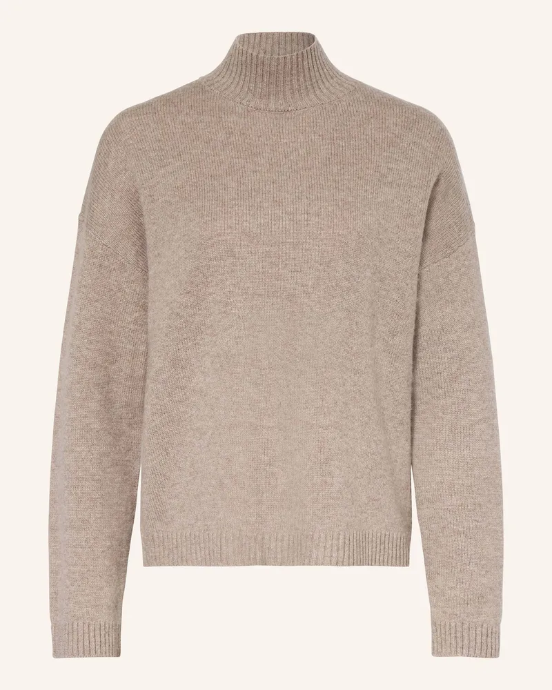 Selected Pullover mit Cashmere Beige