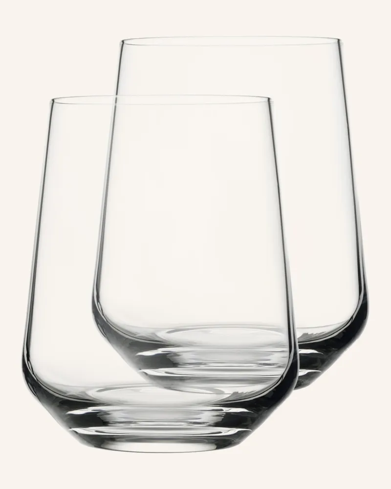 iittala 2er-Set Trinkgläser Essence transparent Weiss