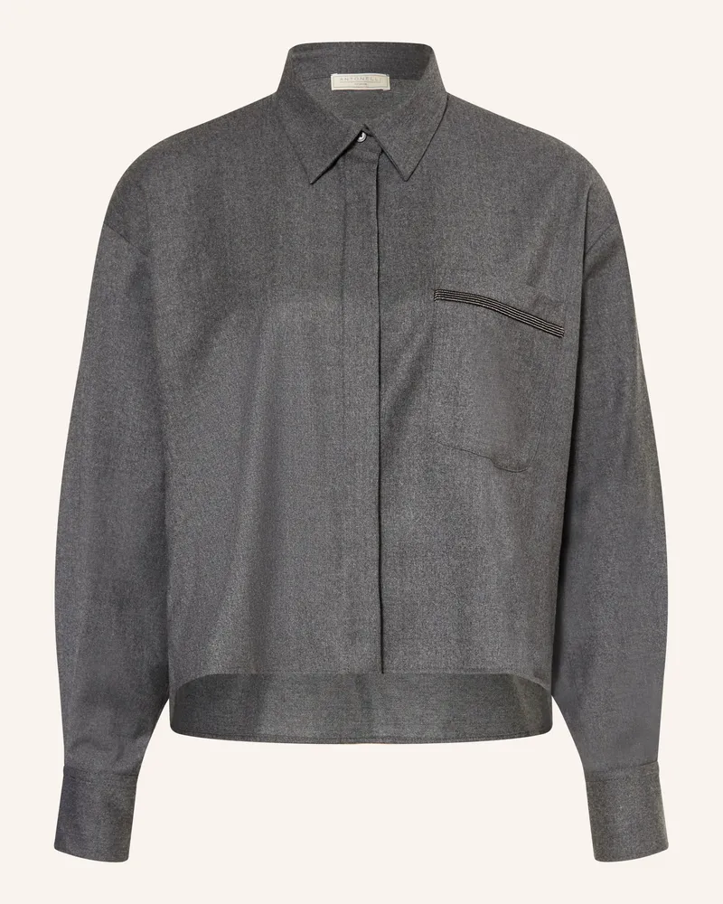 Antonelli Firenze Overjacket Abelia grau Dunkelgrau