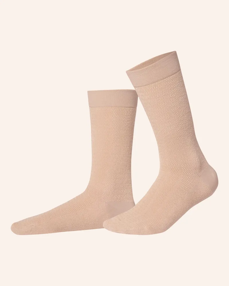 ITEM m6 Socken SNEAKER KASCHMIR CONSCIOUS mit Kompression Braun