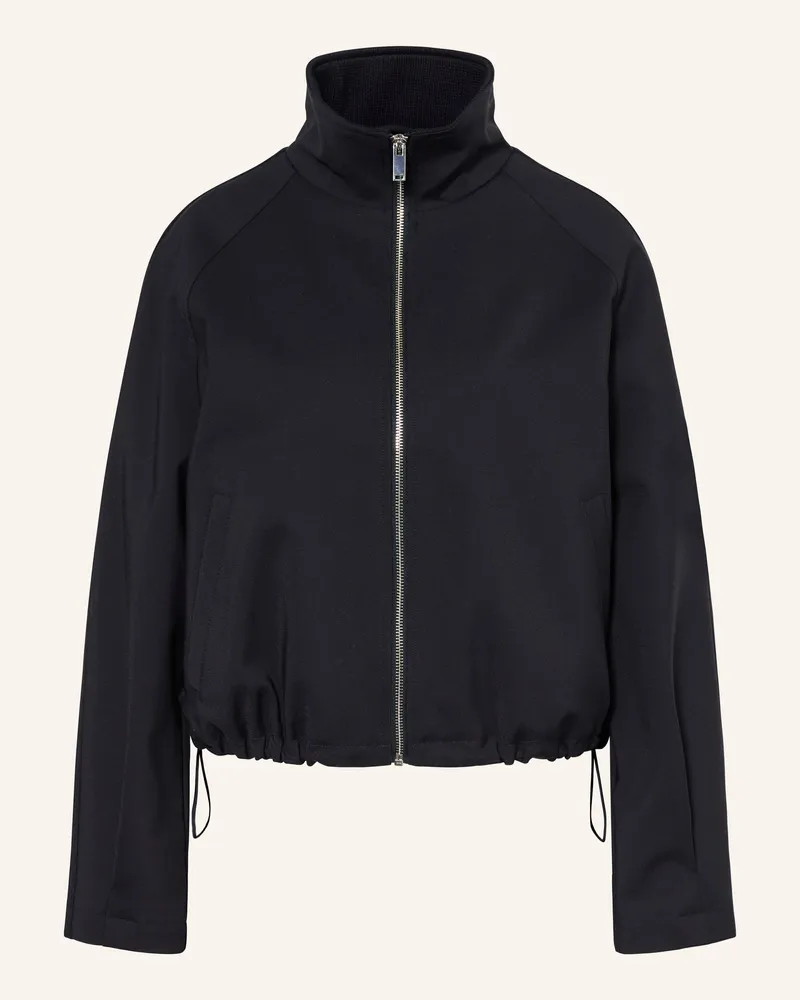 OPUS Kastenjacke Halvi blau Dunkelblau