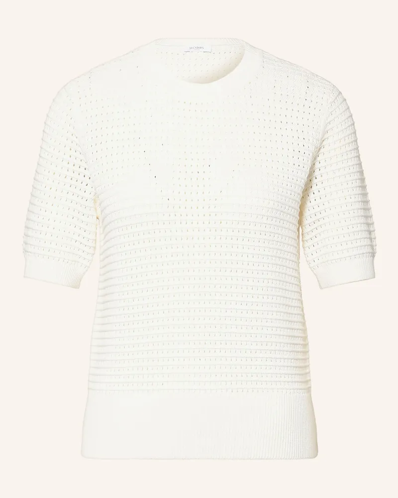 HOBBS London Strickshirt Leah weiss Creme