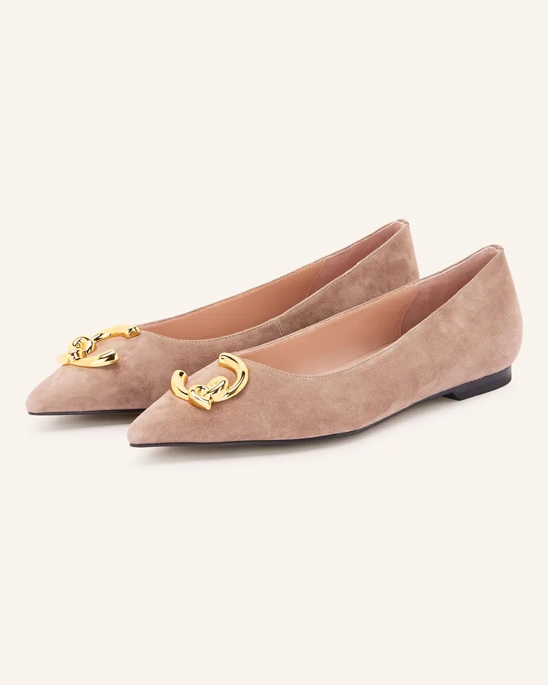 Coccinelle Ballerinas Taupe