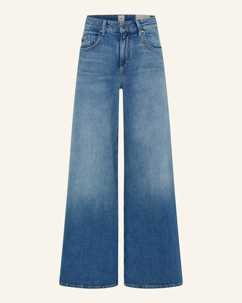 Brax Palazzohose|Five-Pocket-Hose Style March blau Dunkelblau