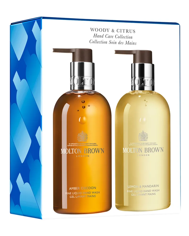 Molton Brown Woody & Citrus Hand Care Collection Pflege-Set 