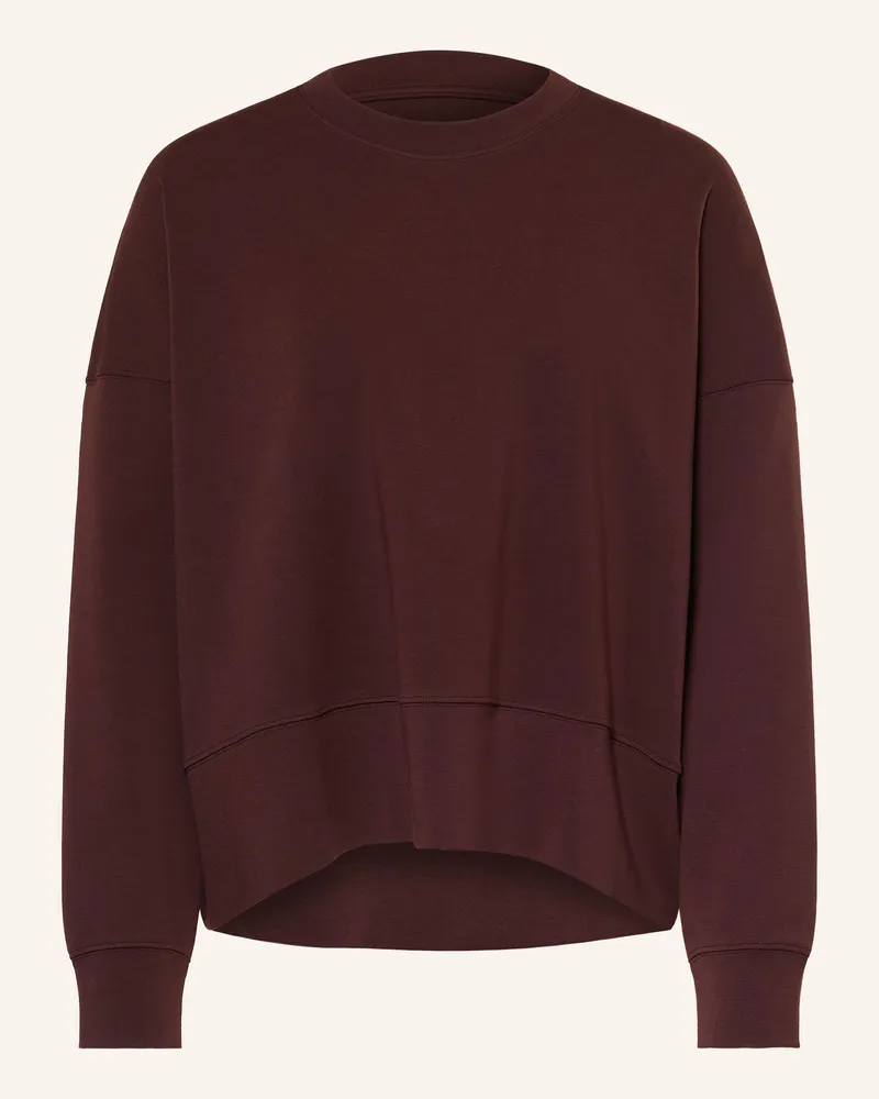 Juvia Sweatshirt Elia rot Dunkelbraun