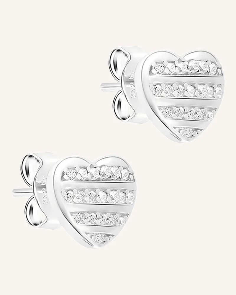 S.Oliver Ohrstecker  Aus  925er Sterlingsilber silber Silber