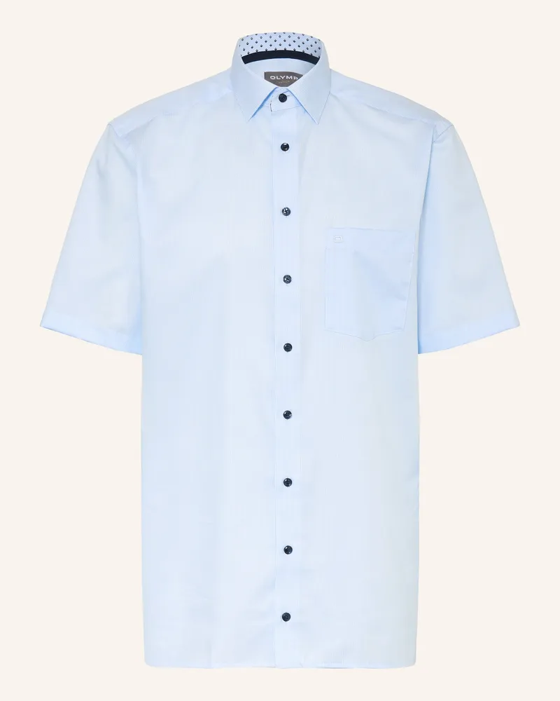 Olymp Kurzarm-Hemd Luxor comfort fit Hellblau