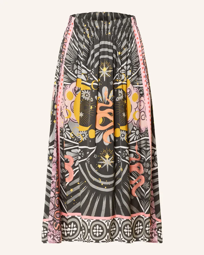 Miss Goodlife Satinrock Mystique schwarz Schwarz