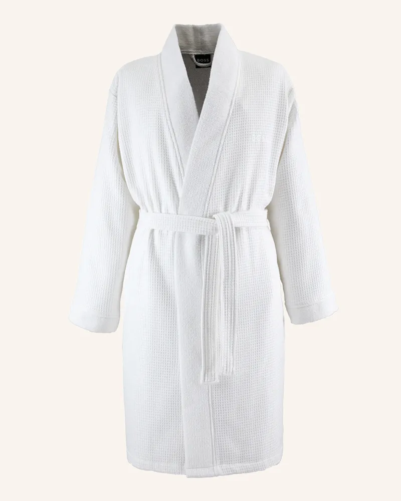 HUGO BOSS Bademantel Onsen weiss Weiss