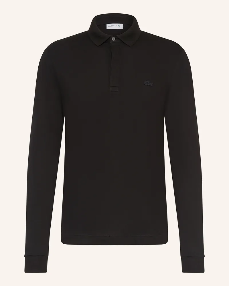 Lacoste Piqué-Poloshirt Regular Fit Schwarz