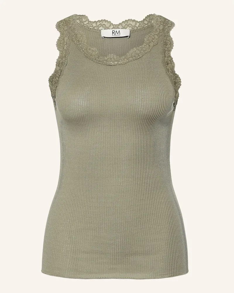 Rosemunde Top Rmwbalta Mit Spitze gruen Oliv
