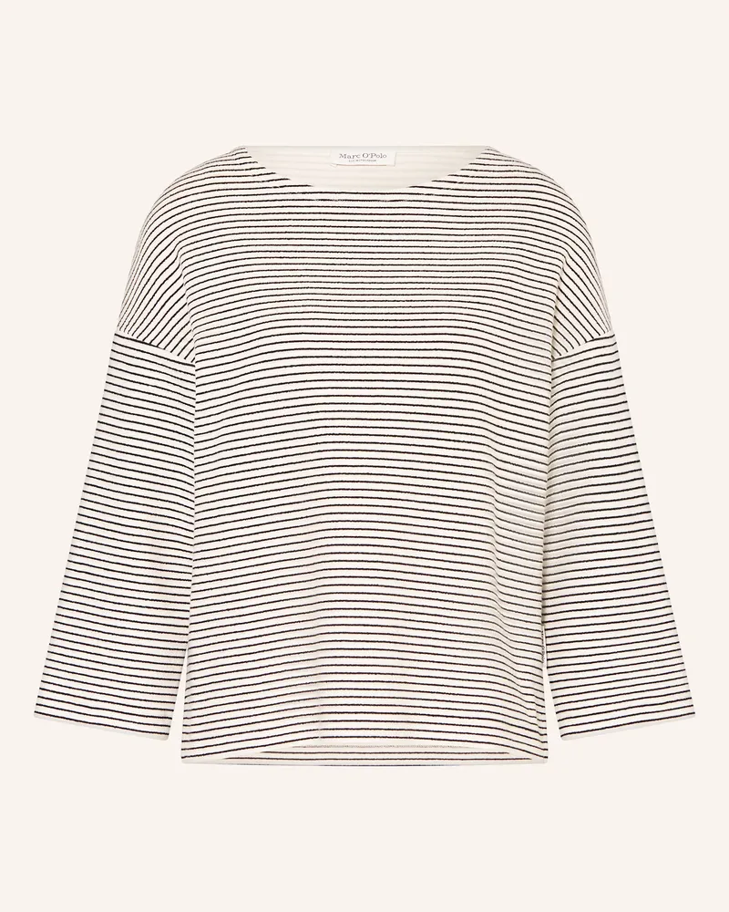 Marc O'Polo Strickshirt mit 3/4-Arm Schwarz