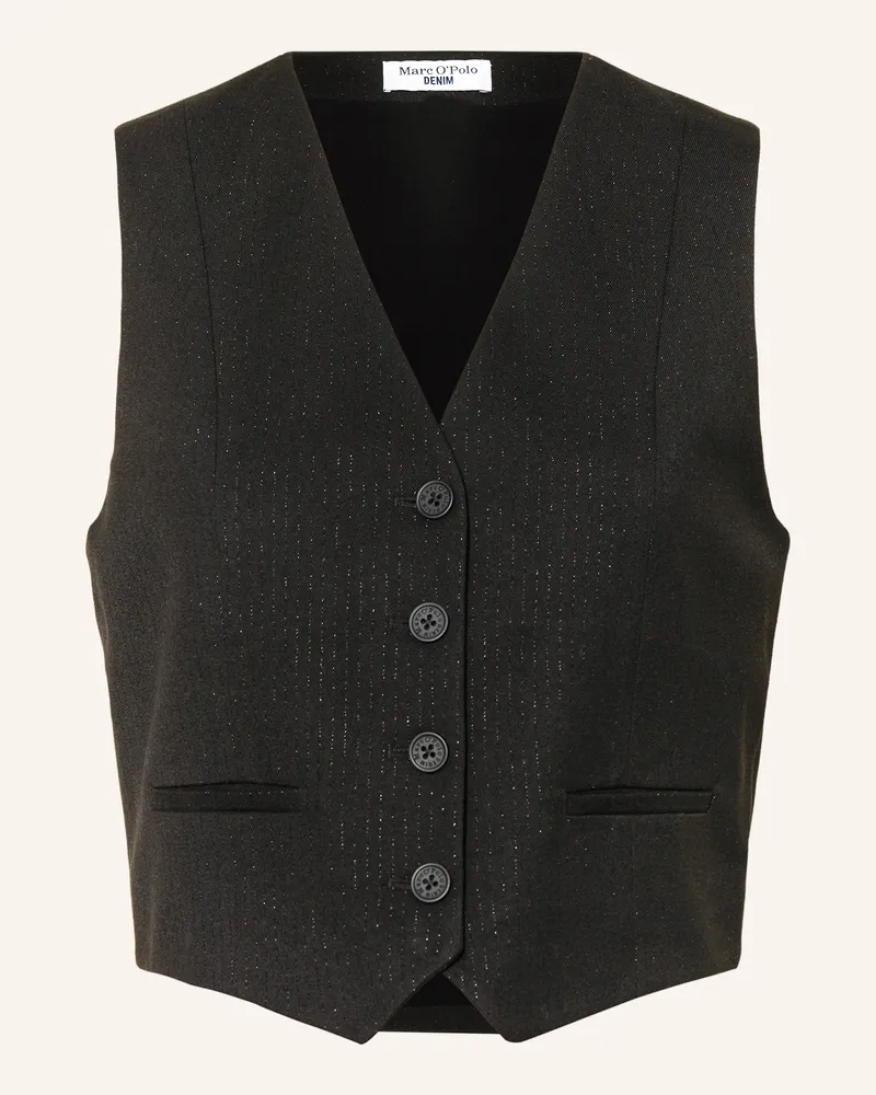 Marc O'Polo Blazerweste Schwarz