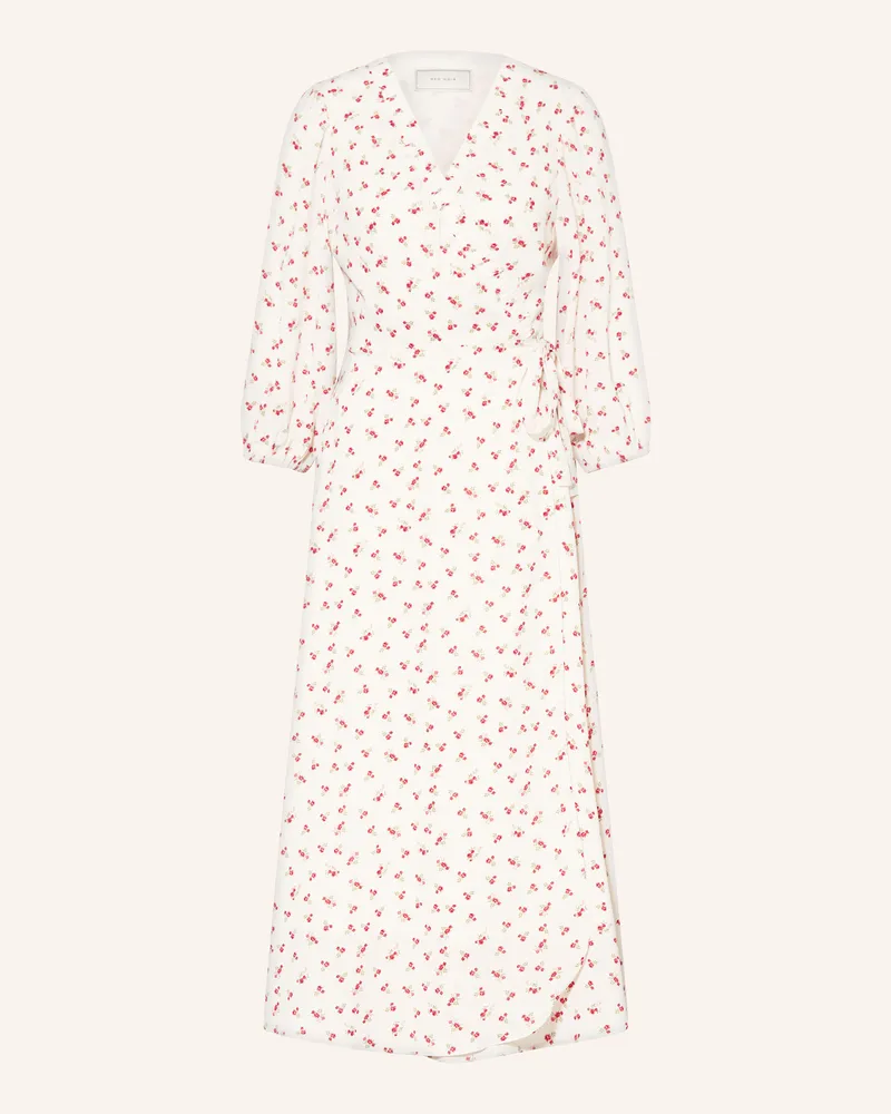 Neo Noir Wickelkleid MALINGA mit 3/4-Arm Weiss