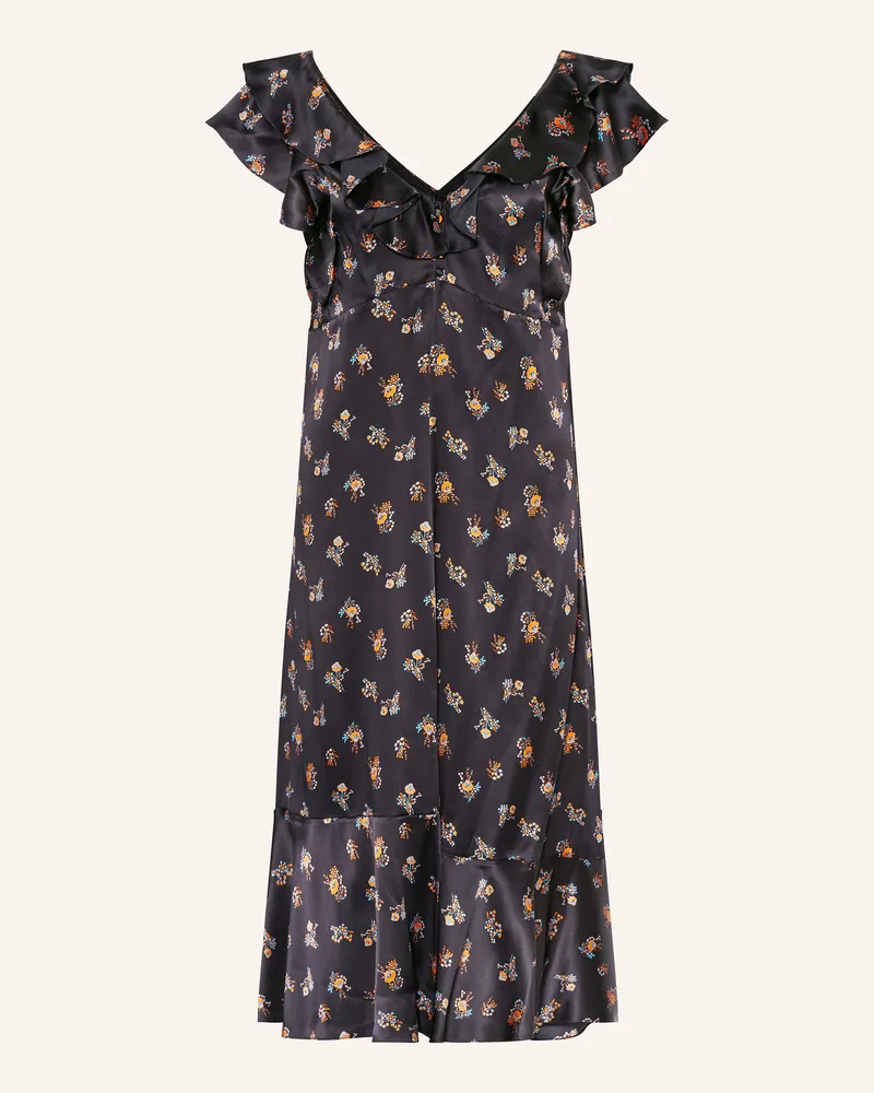 Dorothee Schumacher Seidenkleid SHINY DAYDREAM Dunkelblau