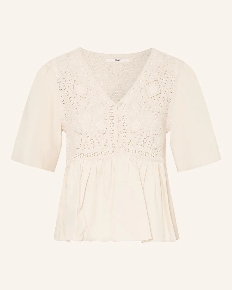 ba&sh Blusenshirt Salvi weiss Ecru