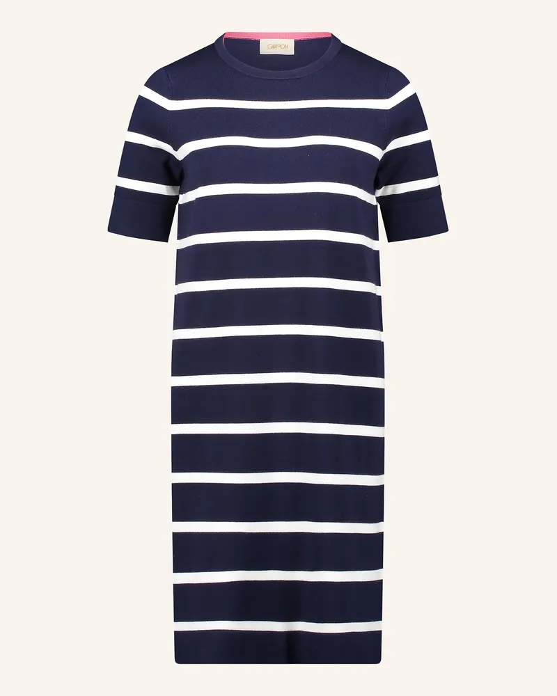 Cartoon Strickkleid Dunkelblau