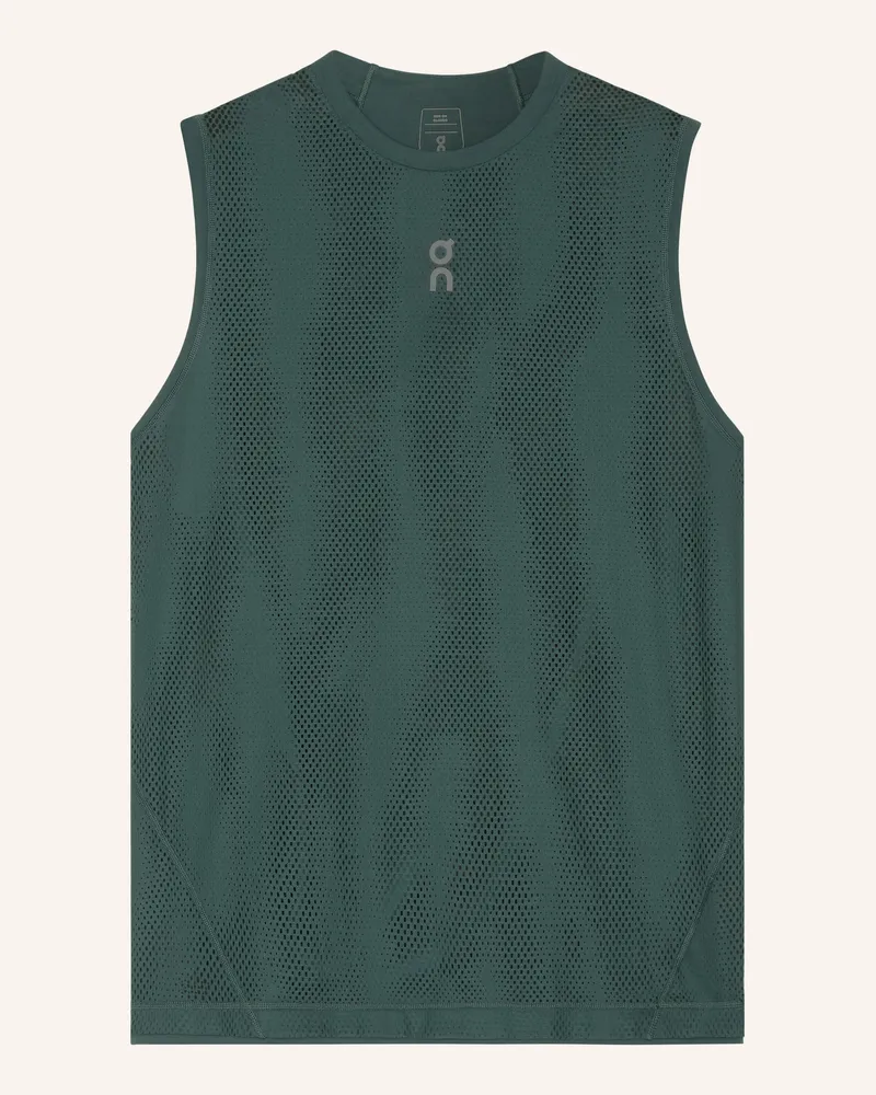ON Tanktop Train Volt gruen Dunkelgrün