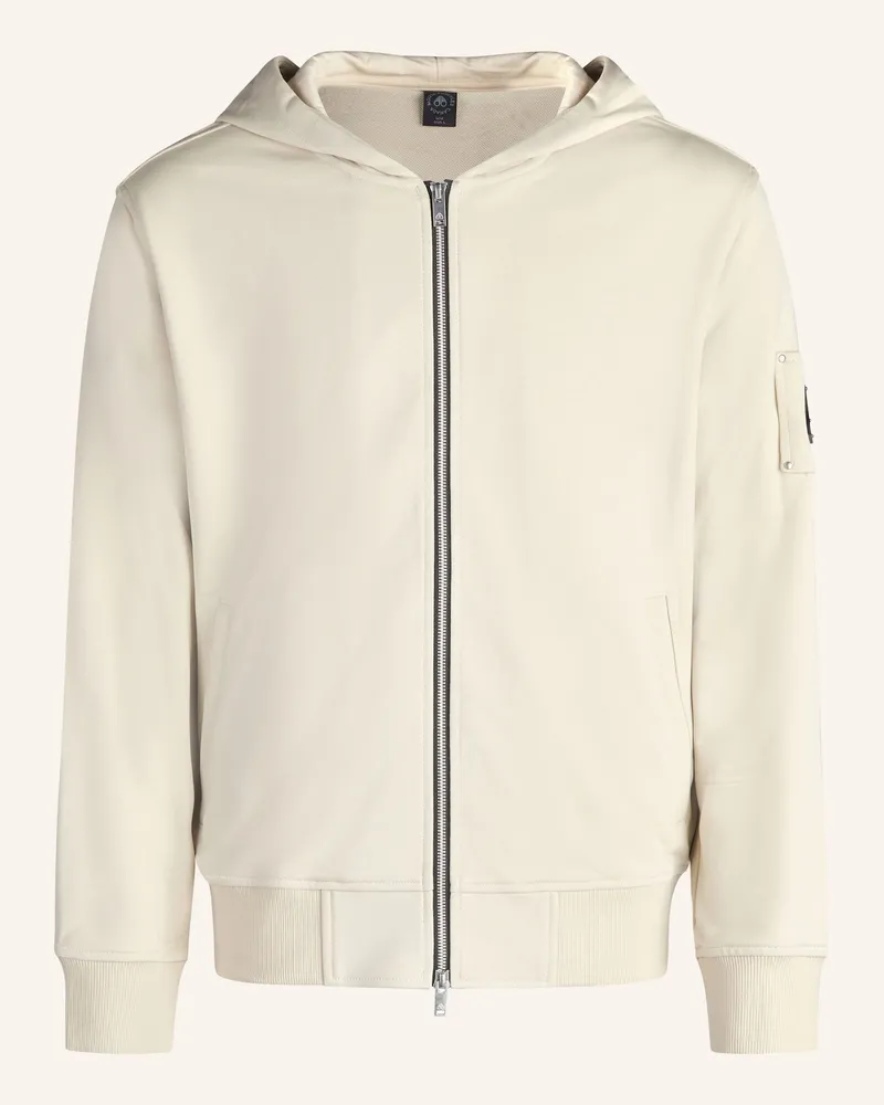 Moose Knuckles Sweatjacke HARTSFIELD ZIP-UP Creme