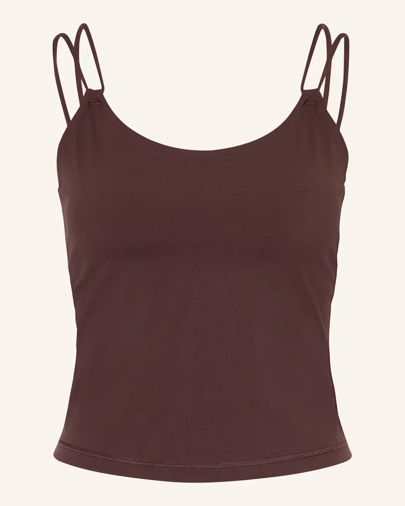 Sweaty Betty Tanktop Ultimate Studio braun Dunkelbraun