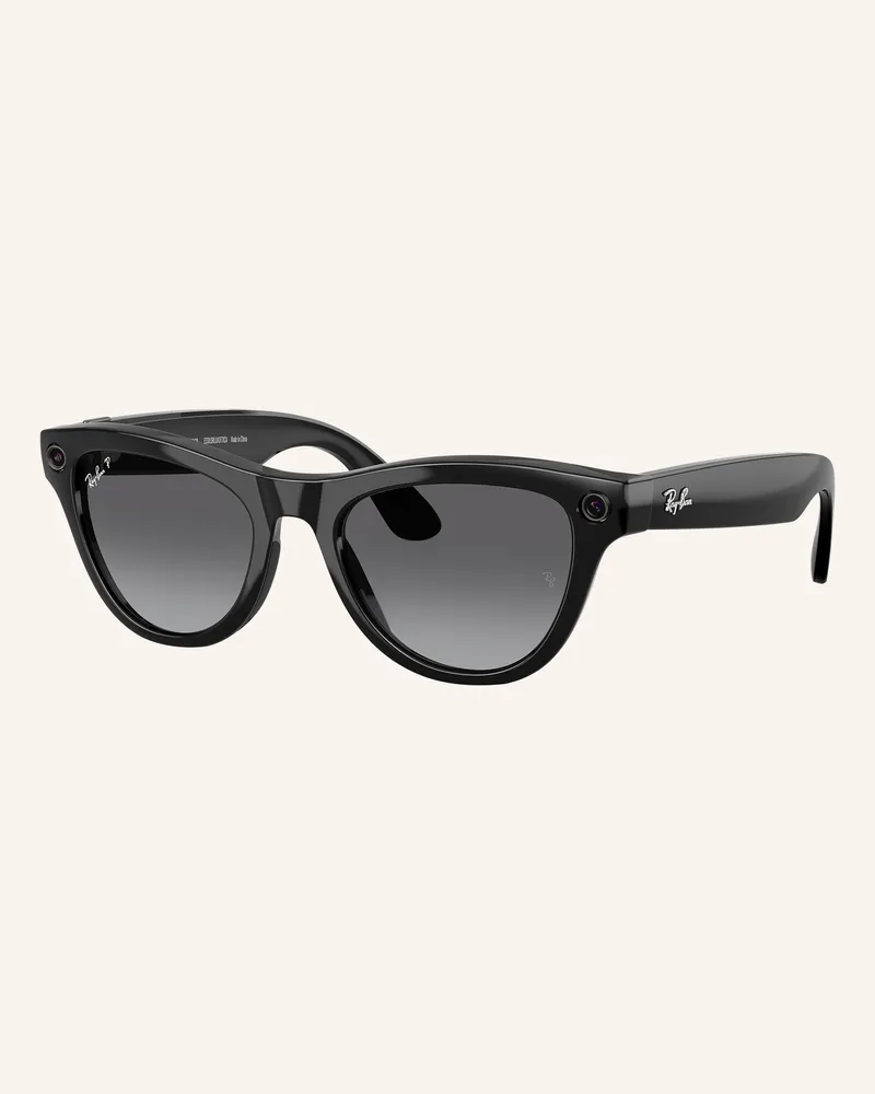Ray Ban Smart Glasses RW4014 META SKYLER Schwarz