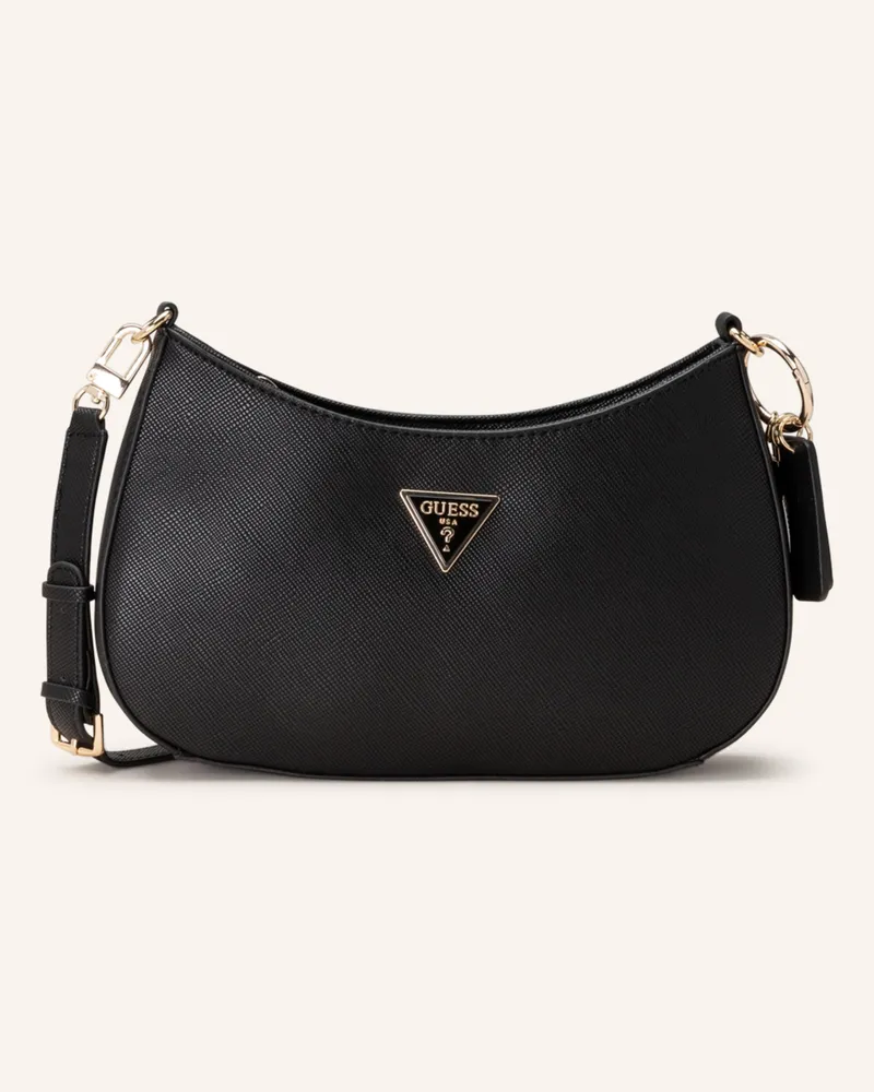 Guess Schultertasche Noelle schwarz Schwarz