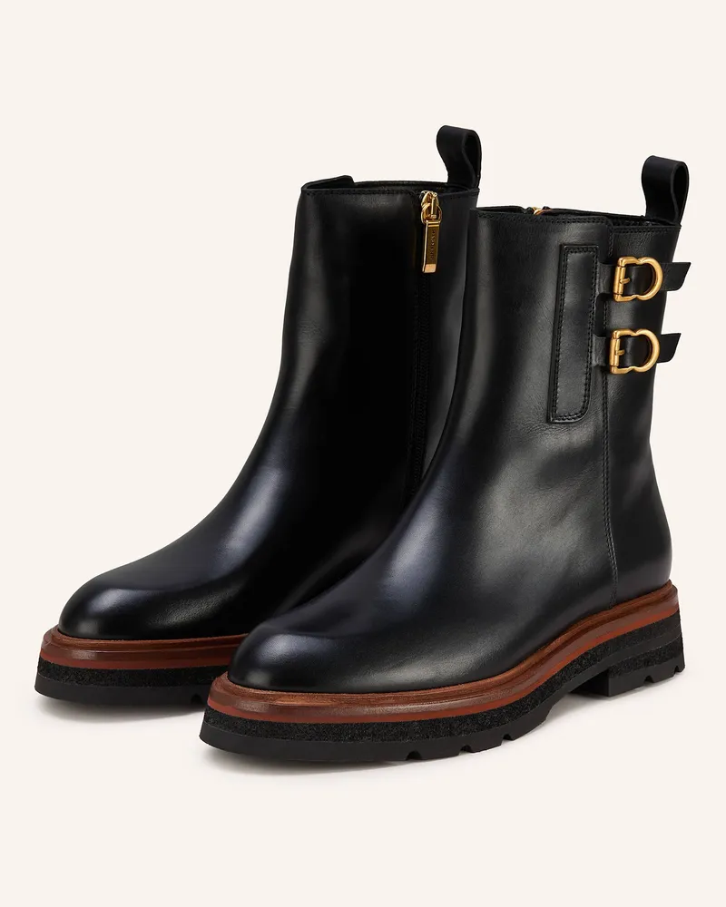 Magnanni Biker Boots Aria schwarz Schwarz