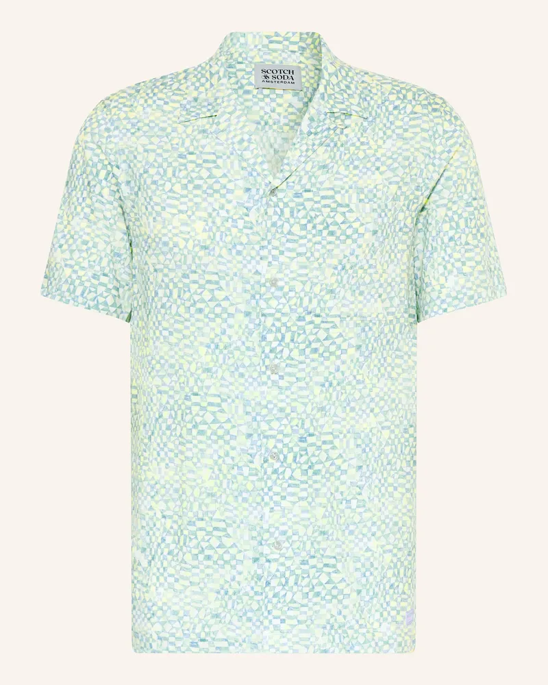 Scotch&Soda Resorthemd Regular Fit Blau