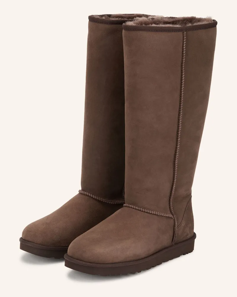 UGG Stiefel W Classic Ultra Tall braun Dunkelbraun