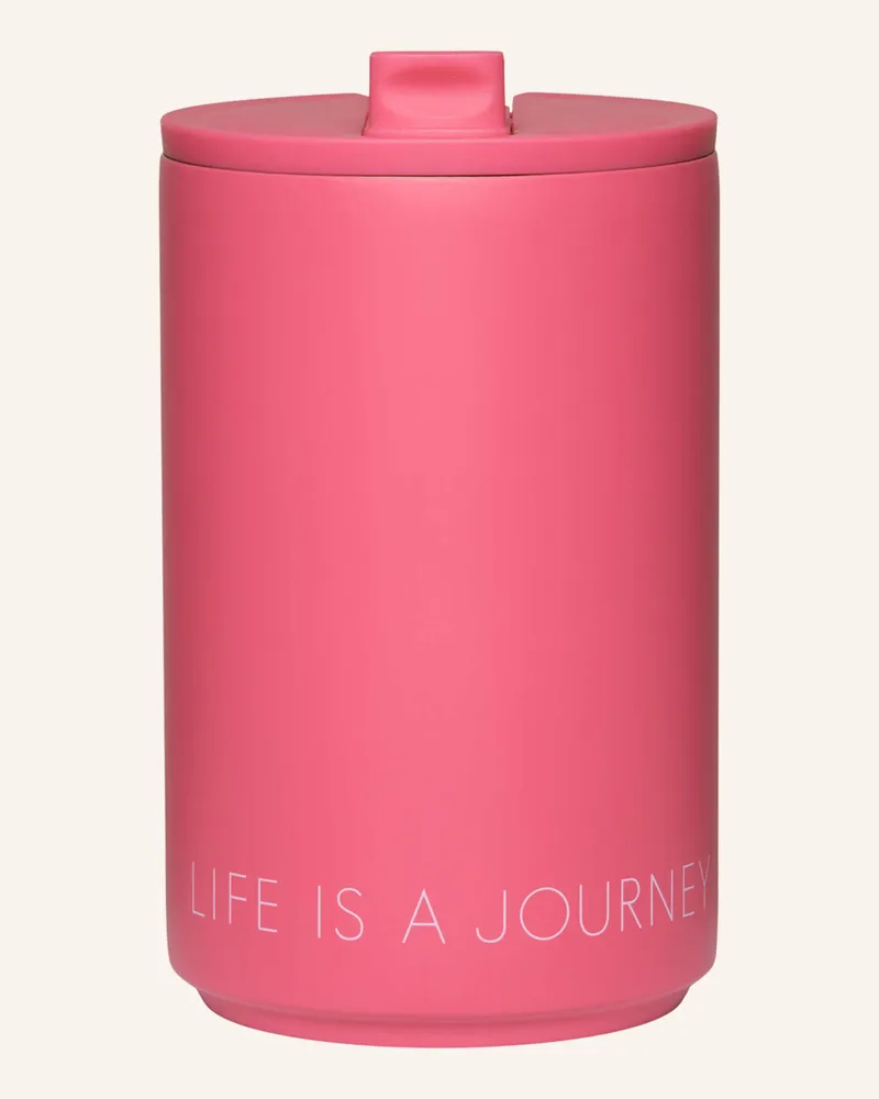 DESIGN LETTERS Thermobecher Chpilifeis pink Pink