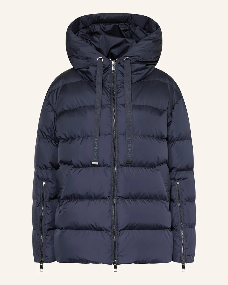 Rich&Royal Daunenjacke Dunkelblau