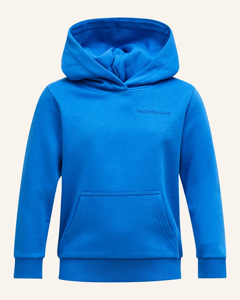 Peak Performance Kapuzensweatshirt blau Blau