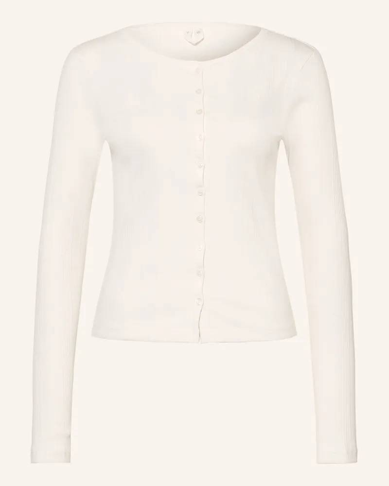 Arket Longsleeve weiss Creme