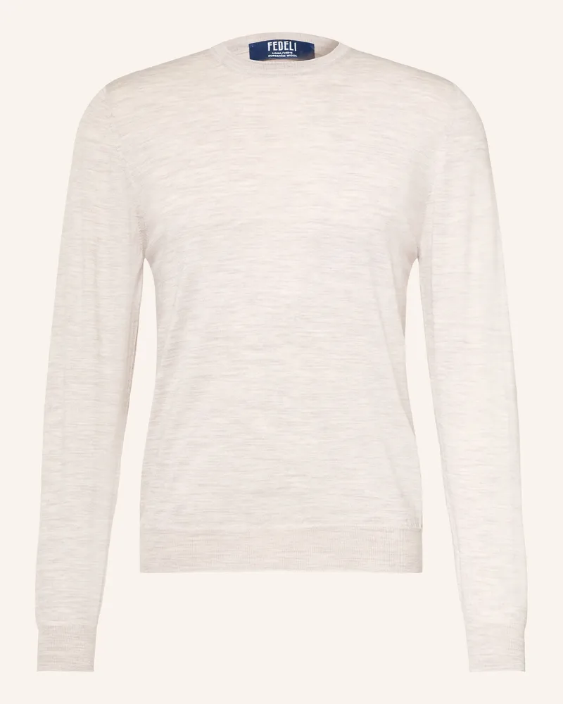 Fedeli Pullover weiss Ecru