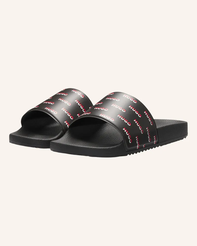 HUGO BOSS Sandale TIMEIN_SLID_LGAL Schwarz