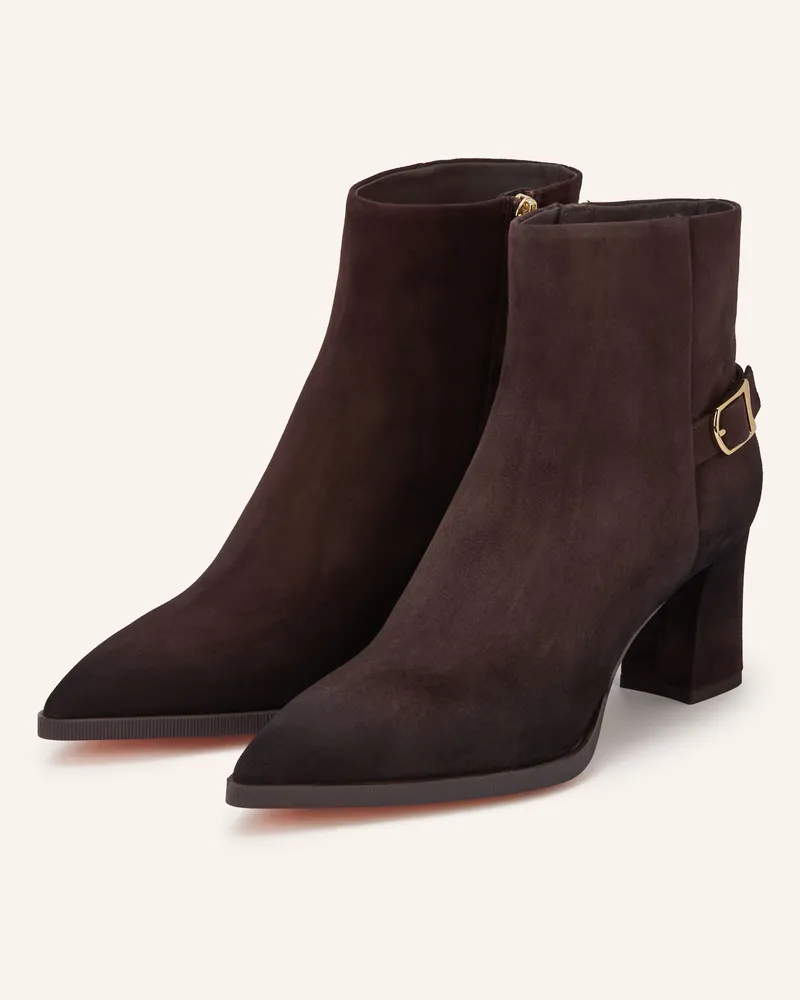 Santoni Stiefeletten Elly braun Dunkelbraun