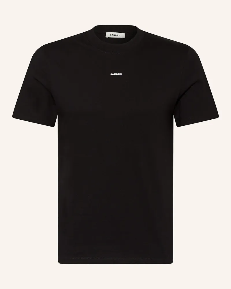 Sandro T-Shirt Schwarz
