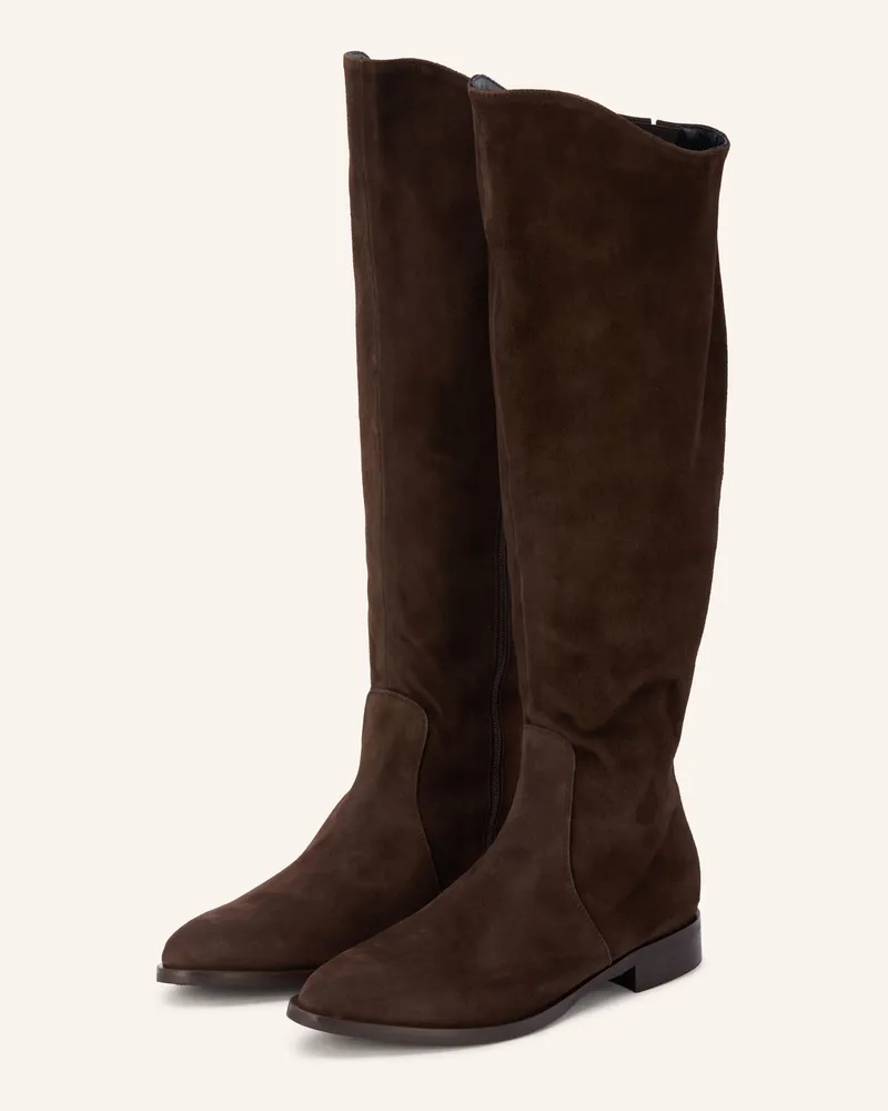Darling Harbour Overknee-Stiefel braun Dunkelbraun