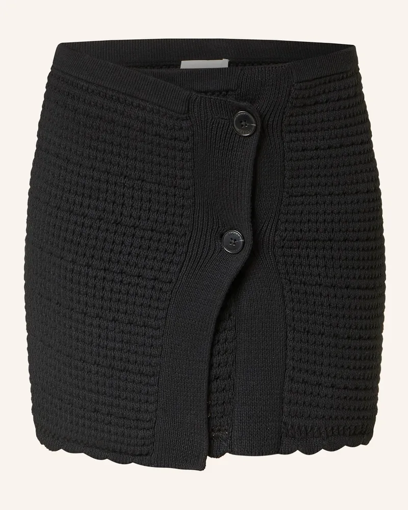 Closed Strickrock CROCHET Schwarz