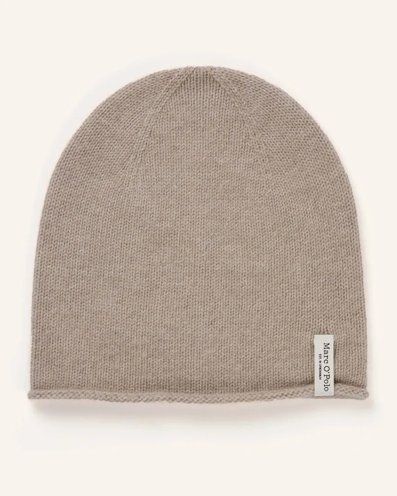 Marc O'Polo Mütze Hellbraun