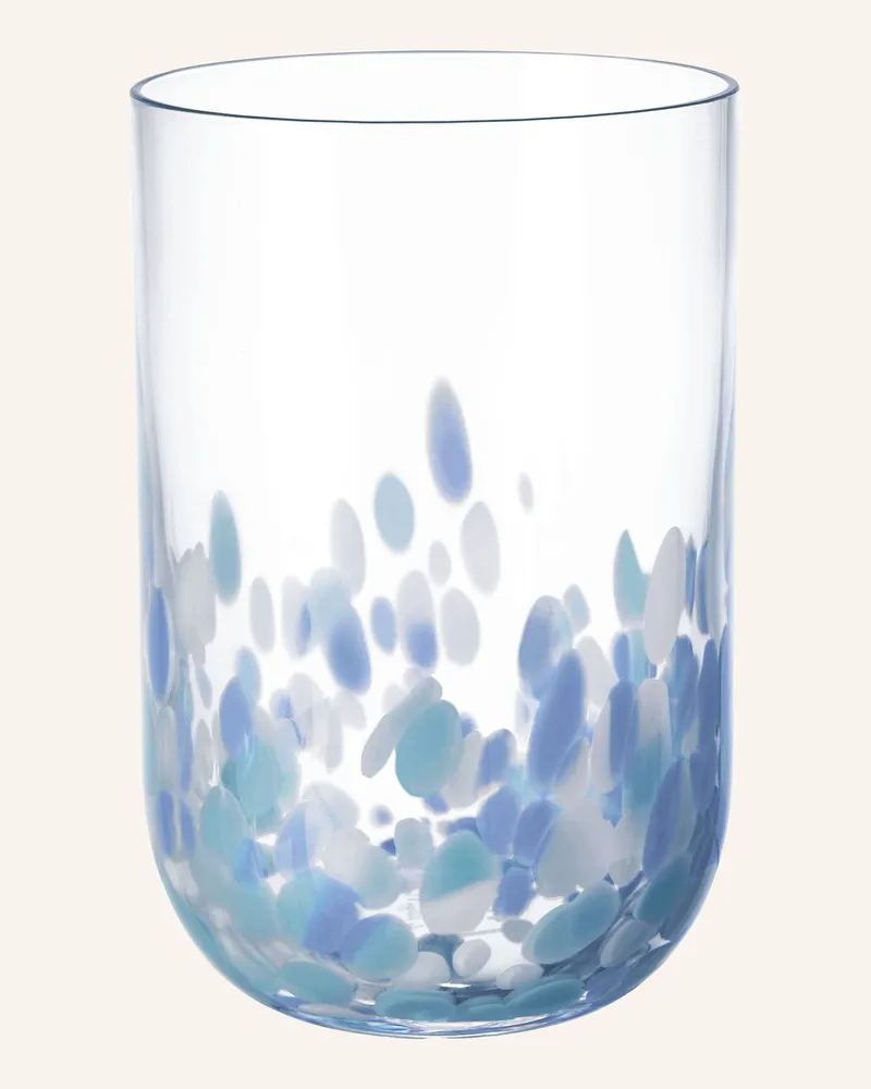 Villeroy & Boch Longdrink-Glas, 2 Stück Like Confetti Aqua blau Blau