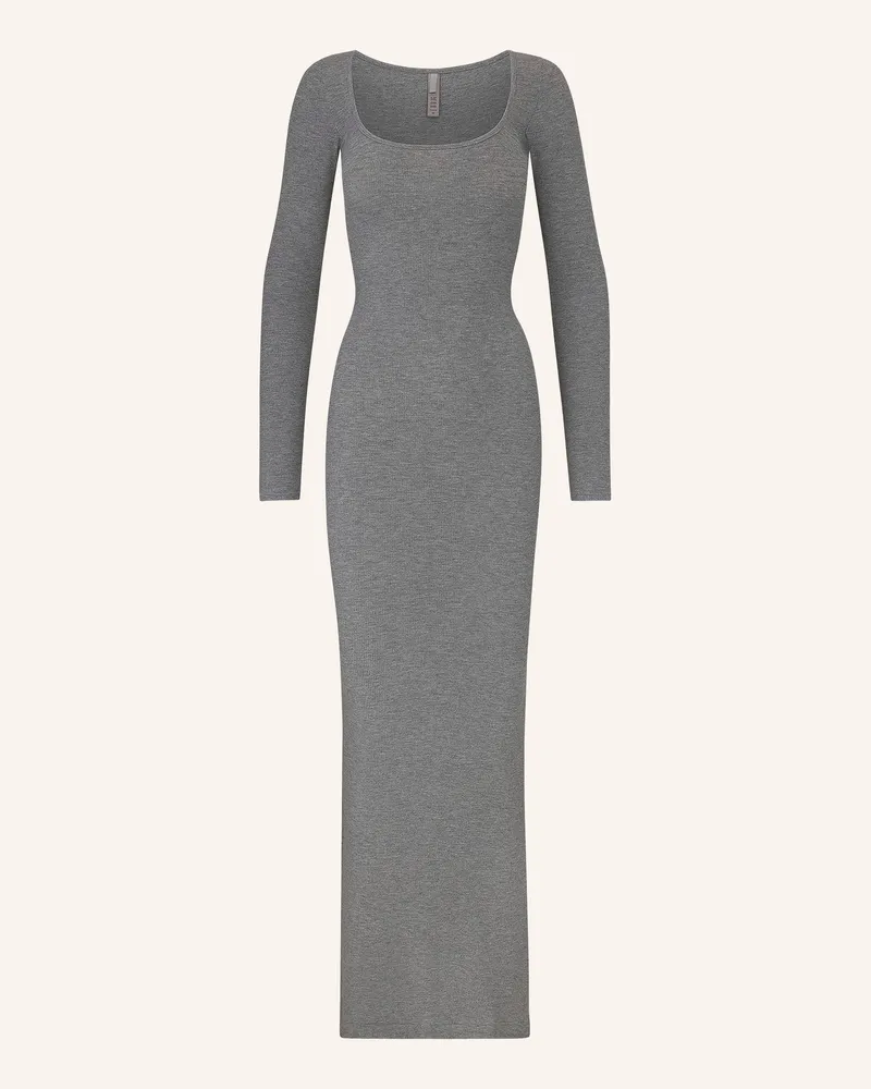 SKIMS Lounge-Kleid Soft Lounge grau Heather