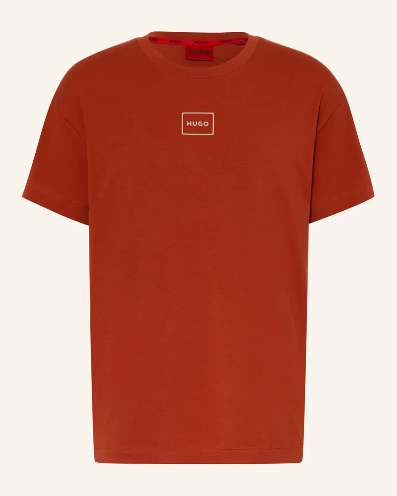 HUGO BOSS Schlafshirt Laze rot Dunkelrot