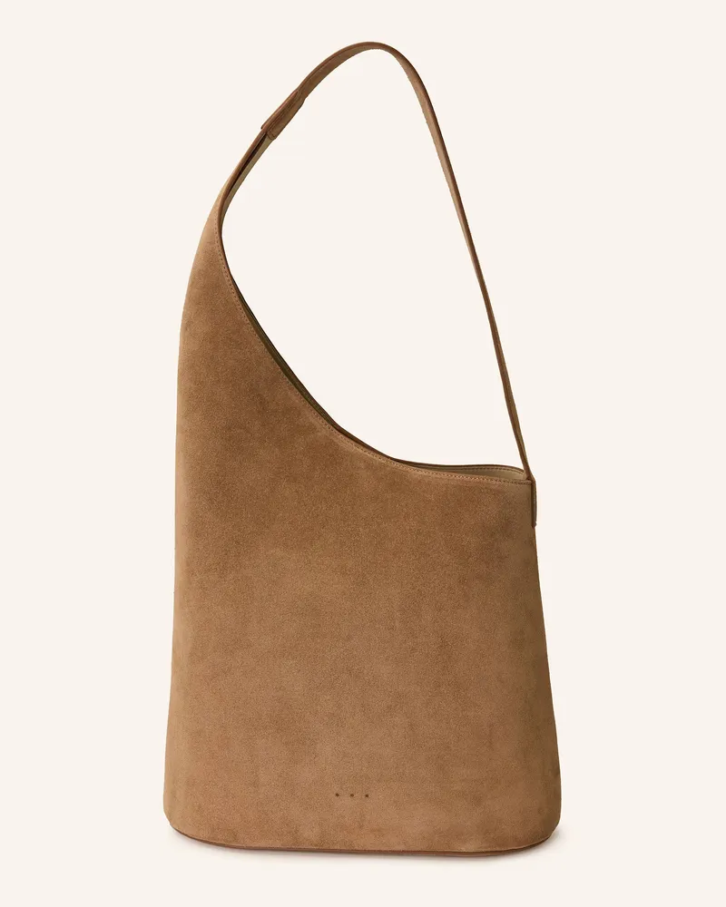 Aesther Ekme Schultertasche LUNE Camel